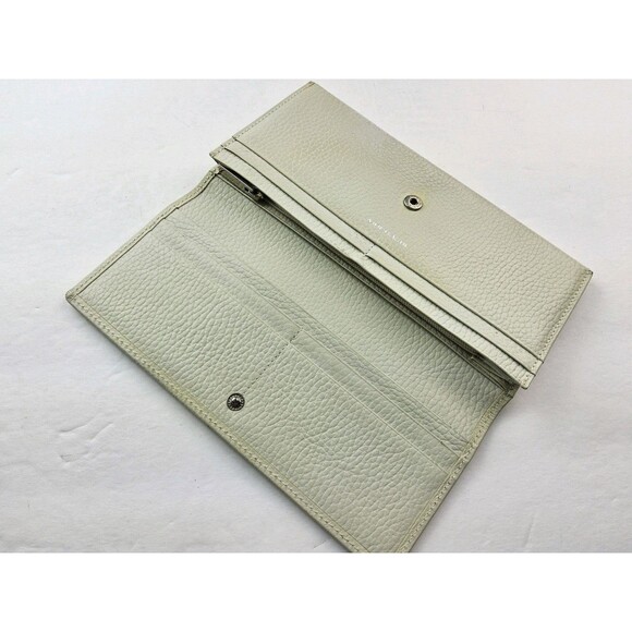 Burberry Pebbled Leather Snap Full Size Long Wallet - Picture 8 of 10